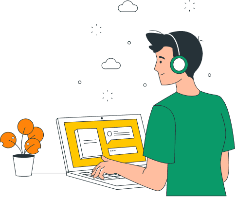 Developer working on home service app