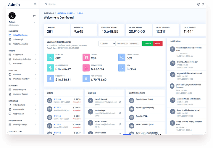 App Main Mockup