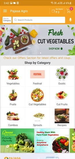 Pajasa Agro mobile preview