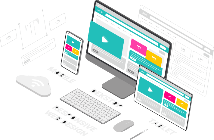 Responsive website design across desktop, tablet, and mobile