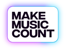 MAKE MUSIC COUNT logo