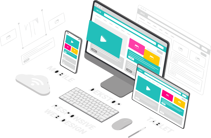Responsive website design across desktop, tablet, and mobile
